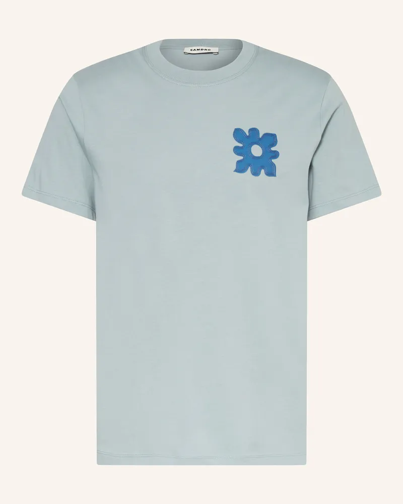 Sandro T-Shirt Hellblau