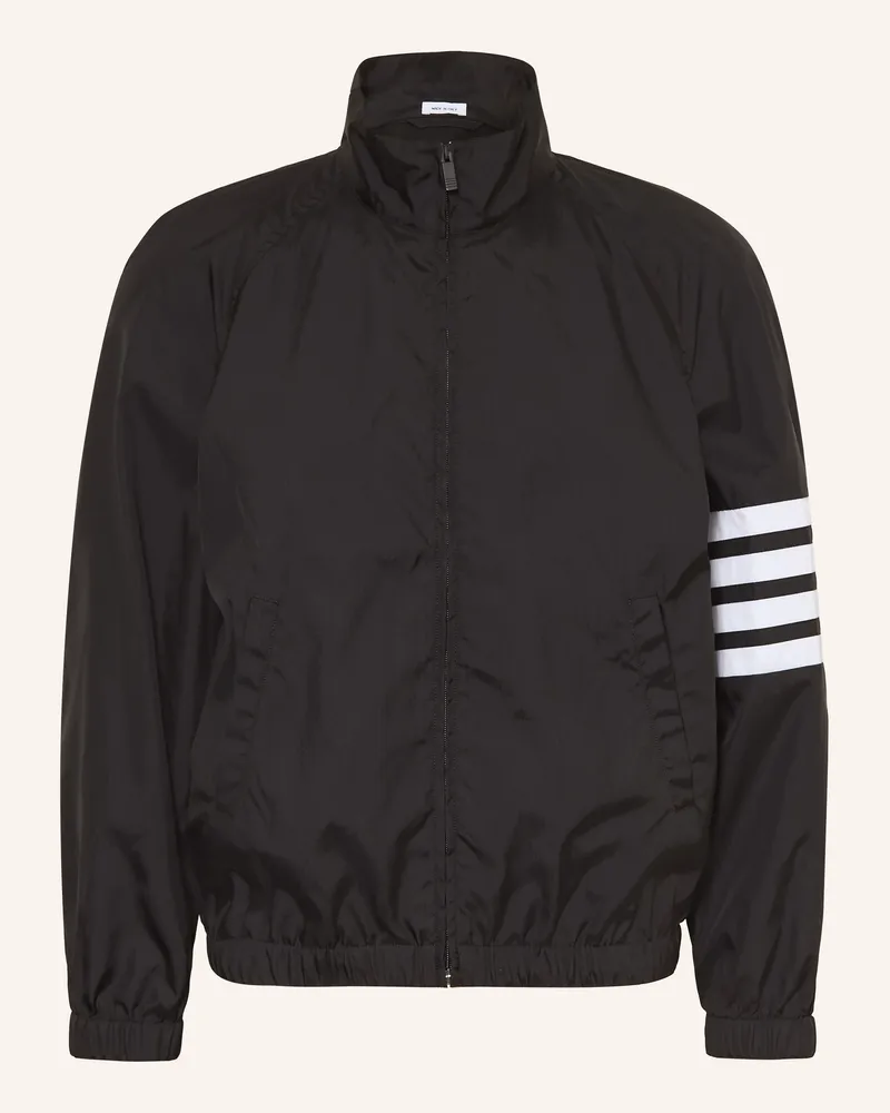 Thom Browne Trainingsjacke schwarz Schwarz