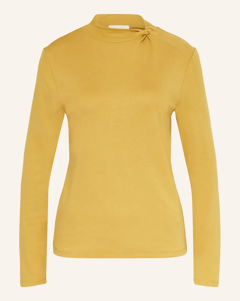 Cartoon Longsleeve Dunkelgelb