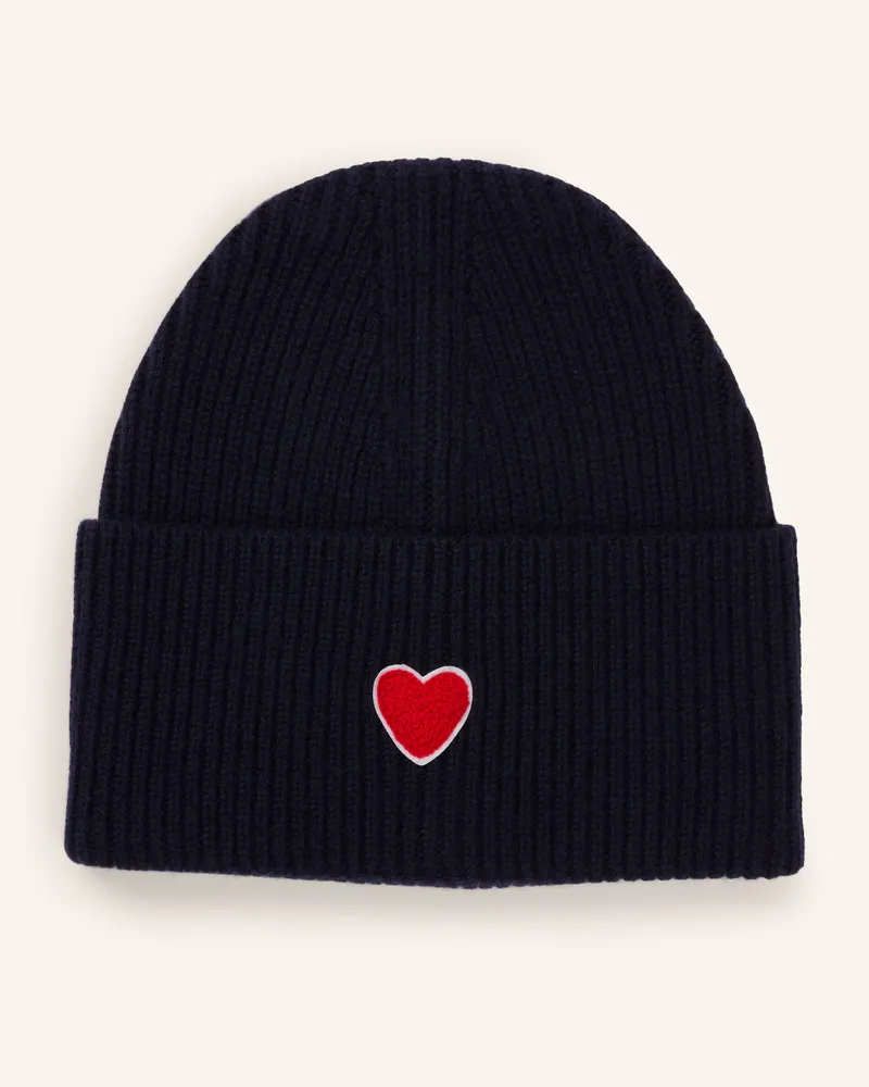 Darling Harbour Mütze Mit Cashmere blau Navy