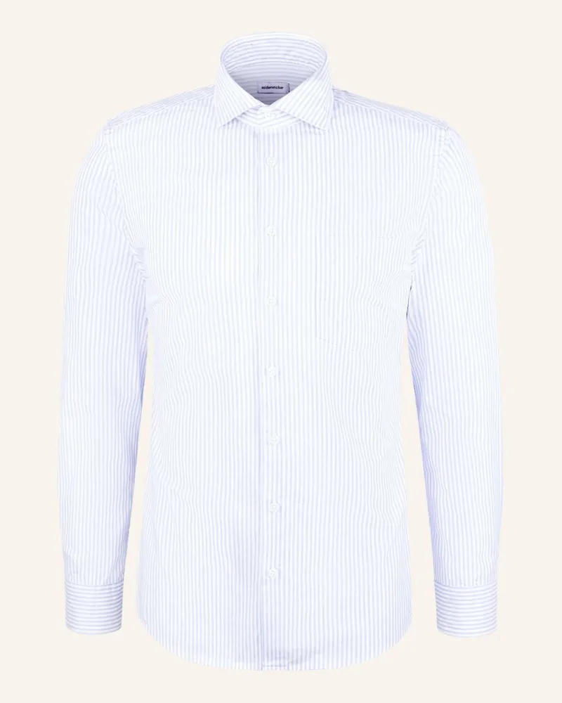 Seidensticker Casual Hemd Slim Fit blau Hellblau