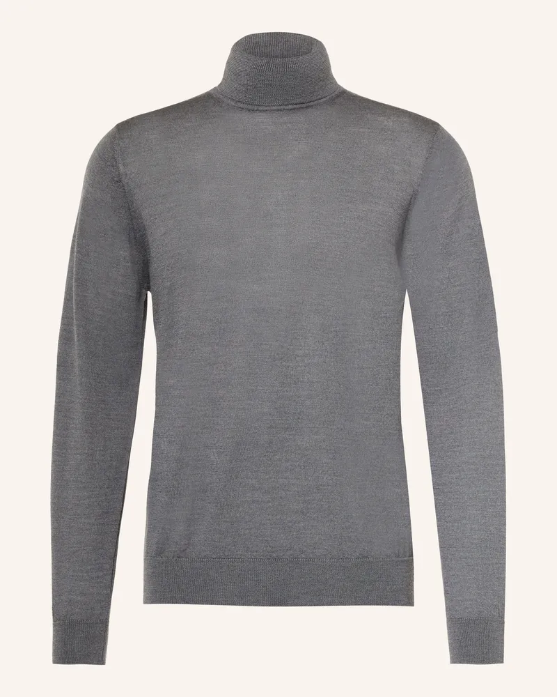 Dressler Rollkragenpullover grau Grau