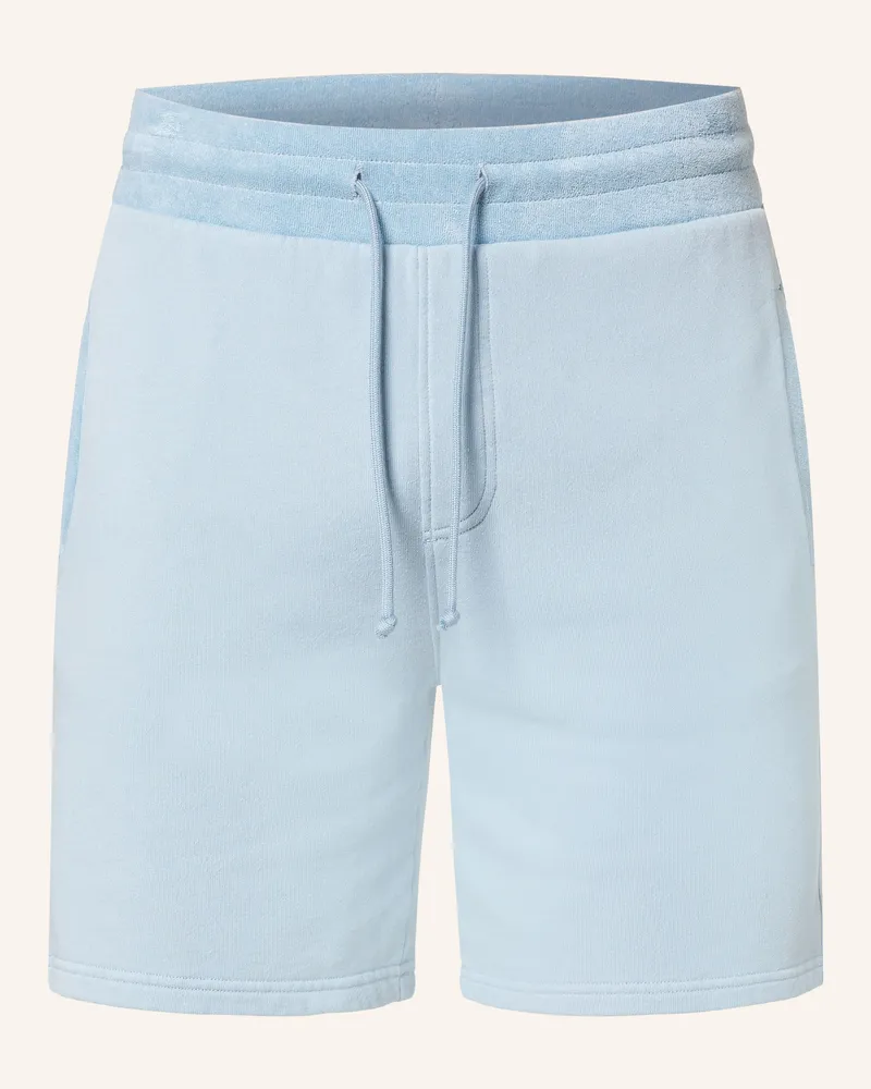 Juvia Frotteeshorts blau Hellblau