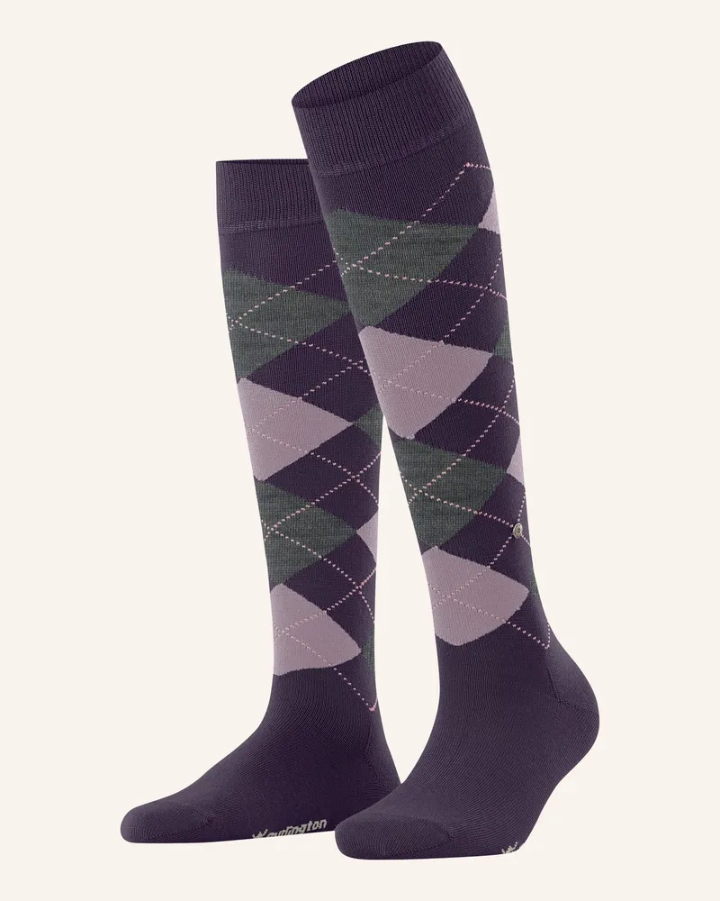 Burlington Kniestrümpfe Marylebone rot 8761