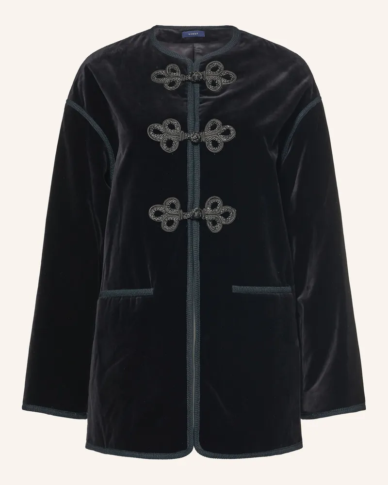 Soeur Samtjacke Lutetia schwarz Schwarz