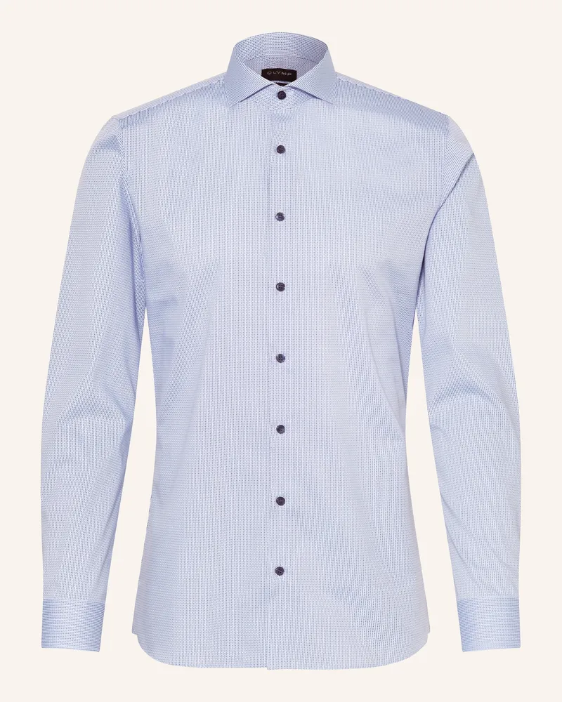 Olymp Hemd No. Six Super Slim blau Hellblau