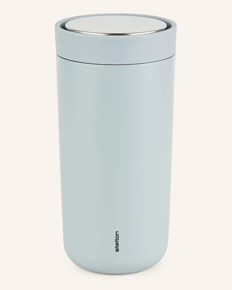 Stelton Thermobecher To Go Click blau Hellblau