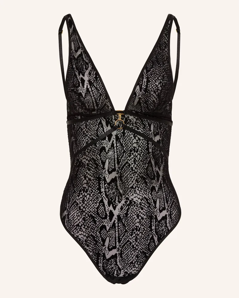 Aubade String-Body BOÎTE À DÉSIR Schwarz