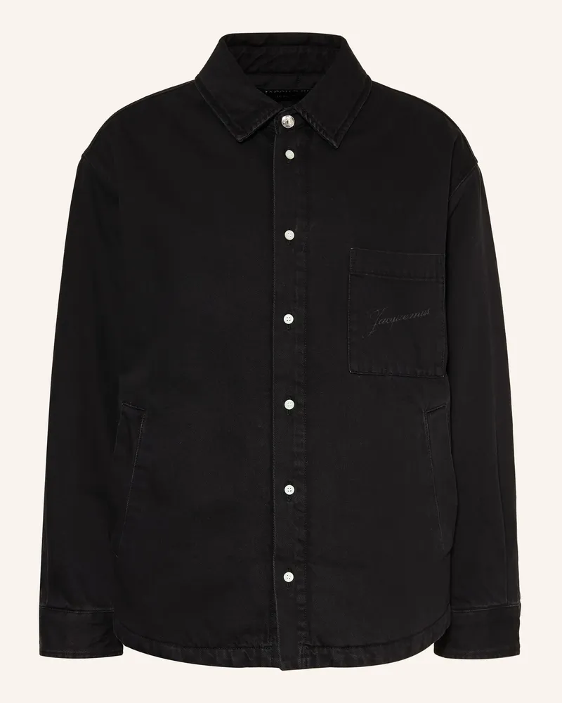 Jacquemus Overjacket La Chemise Boulanger schwarz Schwarz