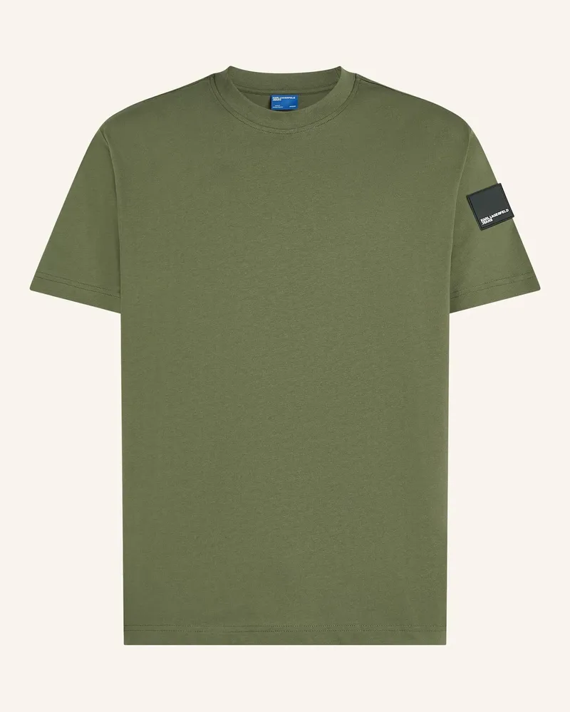 Karl Lagerfeld T-Shirt gruen Khaki