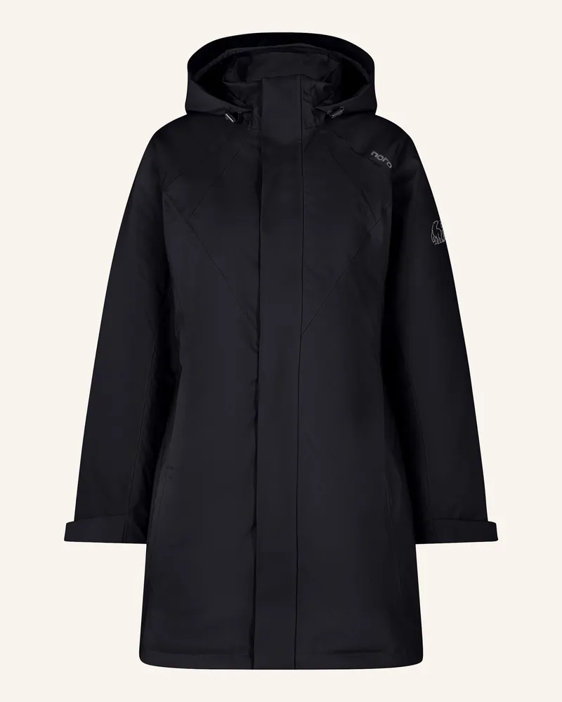Nordisk Daunenmantel Vigdis schwarz Schwarz