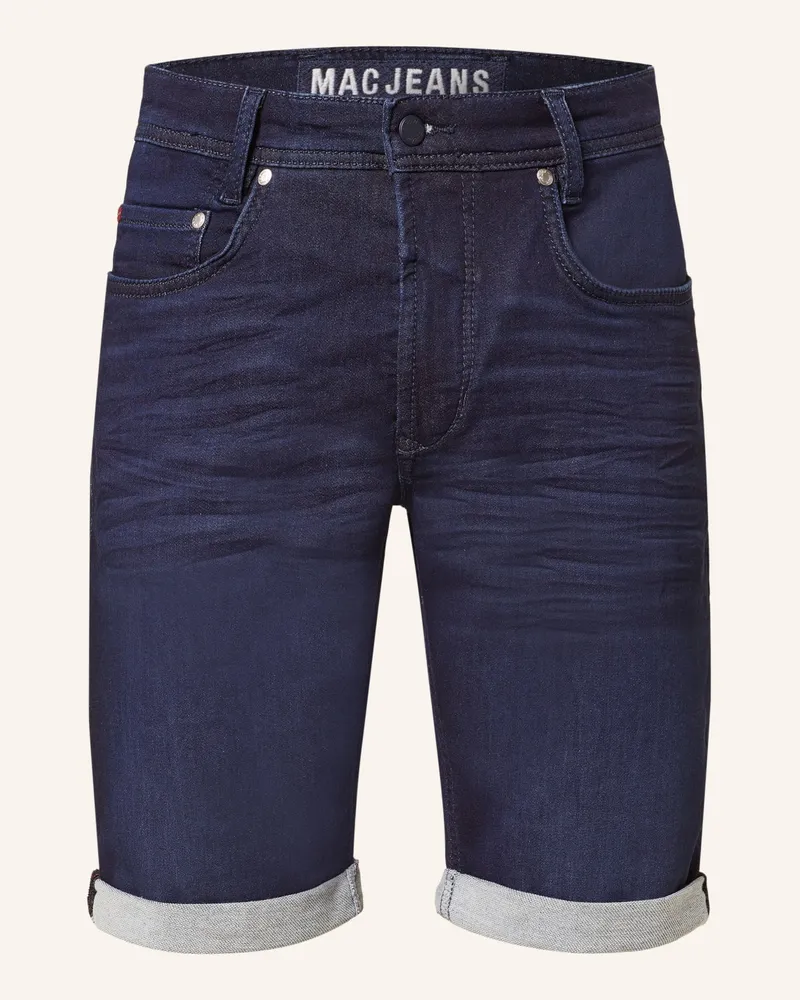 MAC Jeans Jeansshorts Blau