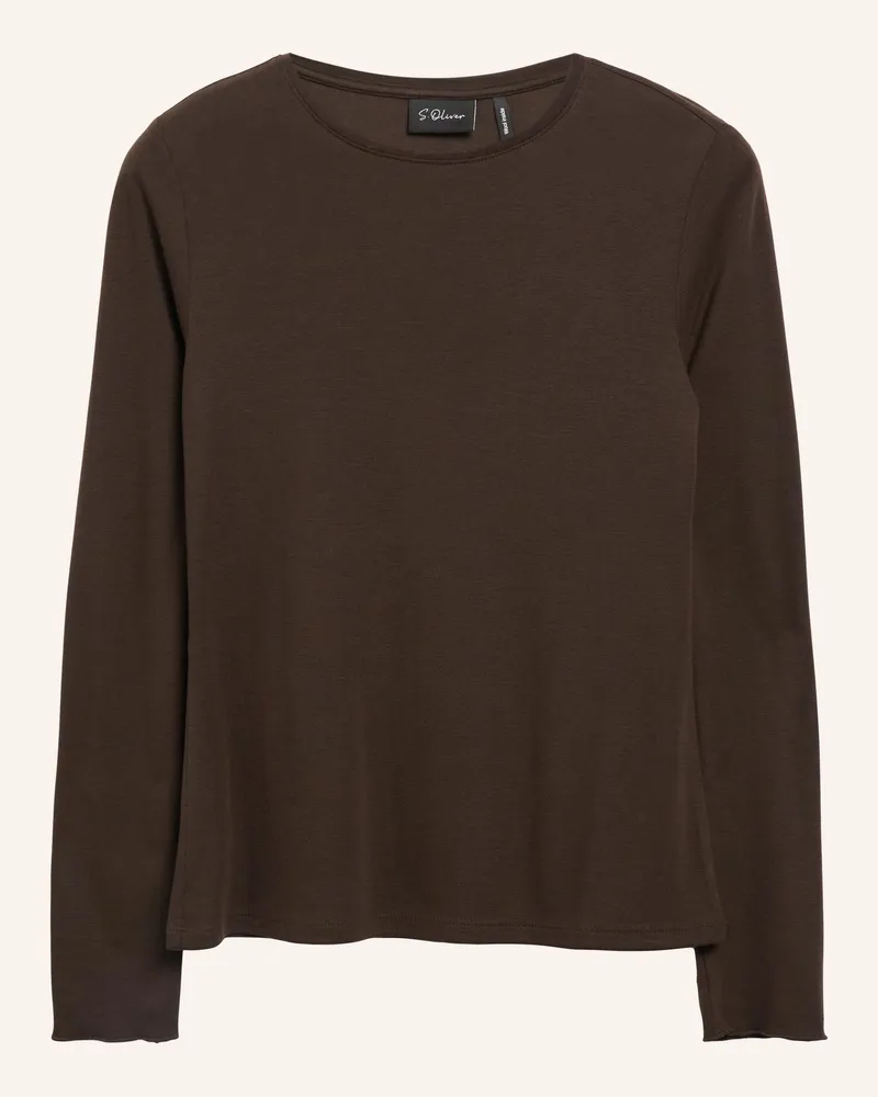 S.Oliver T-Shirt braun Braun