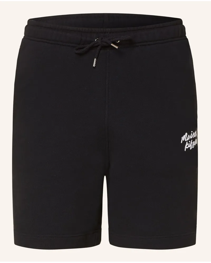 Kitsuné Sweatshorts Regular Fit Schwarz