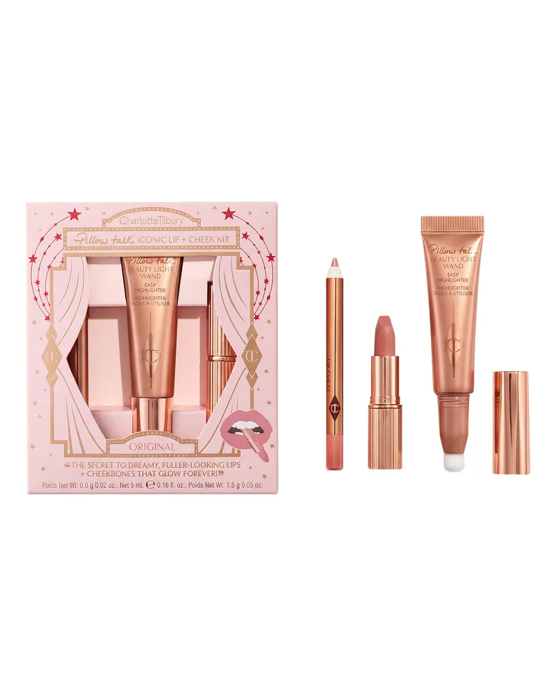 Charlotte Tilbury Pillow Talk Iconic Lip + Cheek Kit Make-up Set N