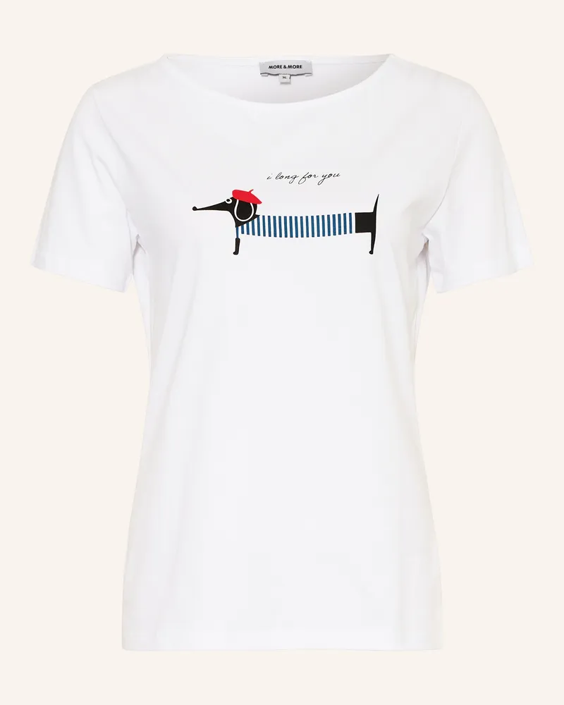 More & More T-Shirt Creme