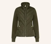 Steppjacke NATALIA im Materialmix