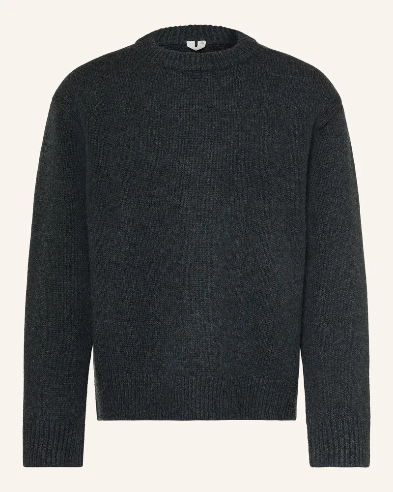 Arket Pullover schwarz Dunkelgrau