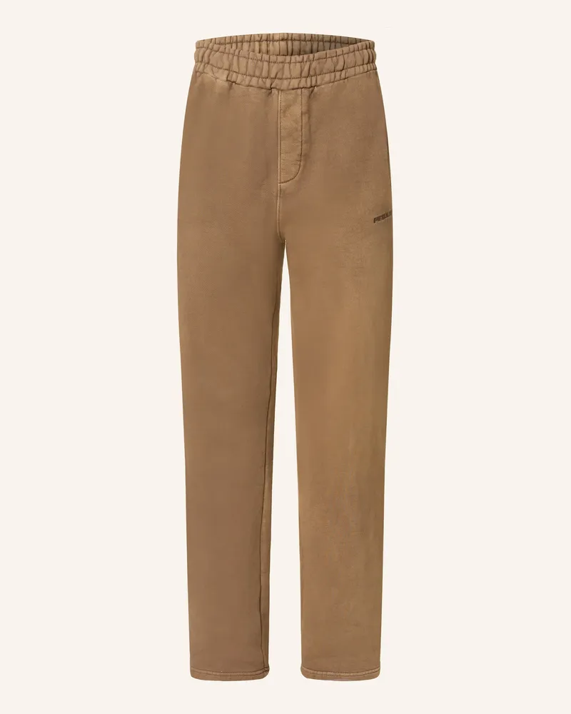 PEGADOR Sweatpants LOGO Dunkelbraun