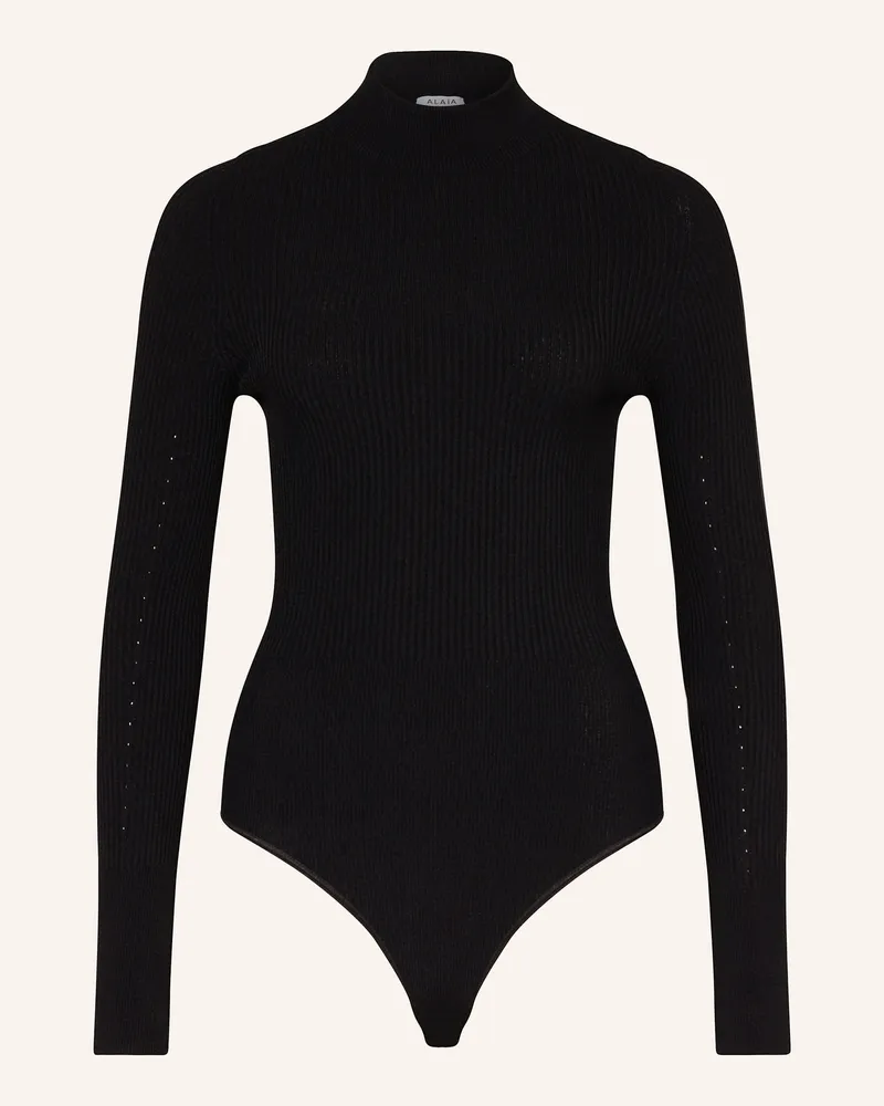 Alaïa String-Body schwarz Schwarz