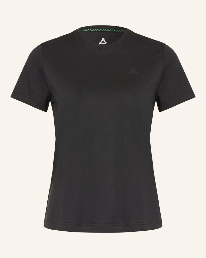 Schöffel T-Shirt BUCHBERG Schwarz