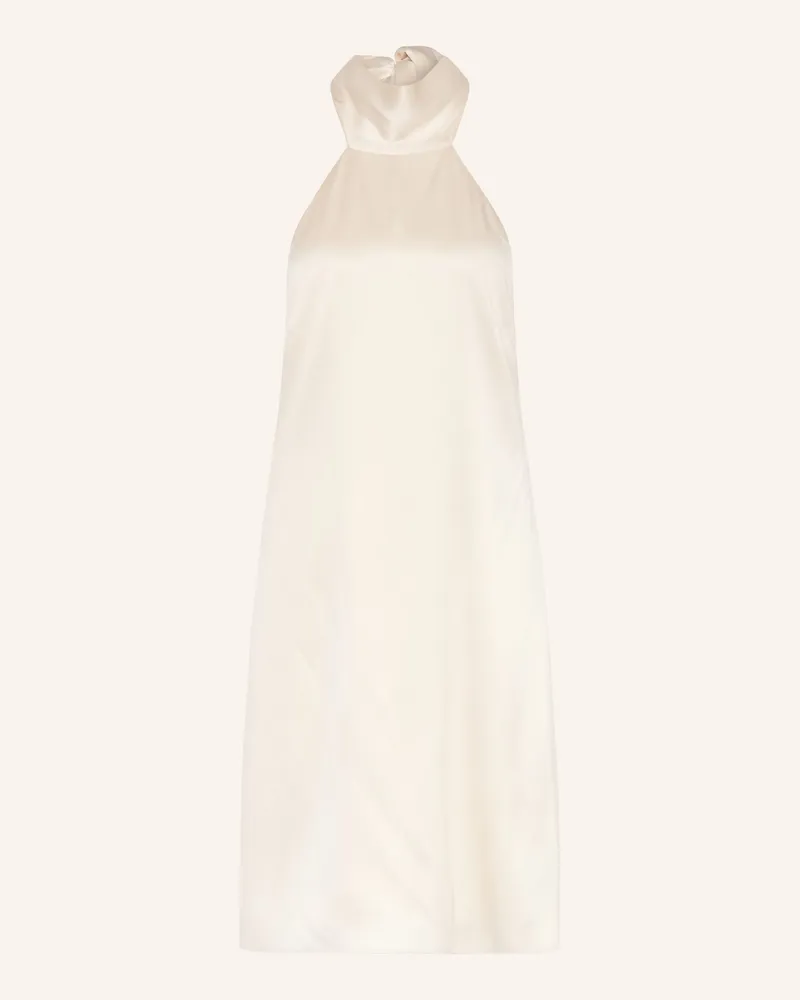 Mrs & HUGS Cocktailkleid Aus Seide weiss Creme