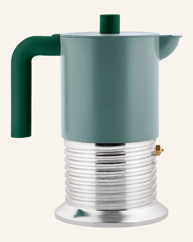 Alessi Espressokocher Vite gruen Petrol