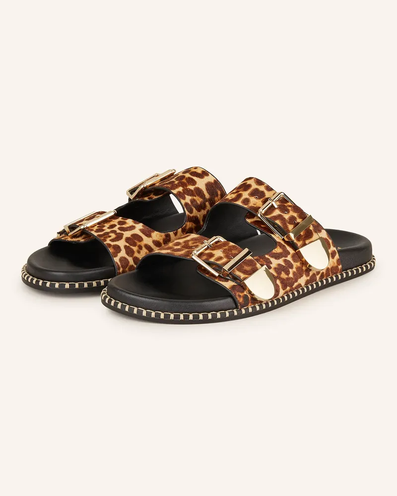 TORAL Pantoletten HIDRA Hellbraun