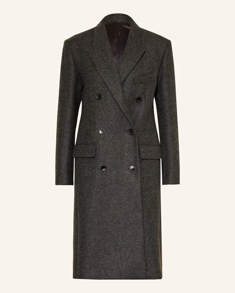 Isabel Marant Wollmantel IRENE Dunkelgrau