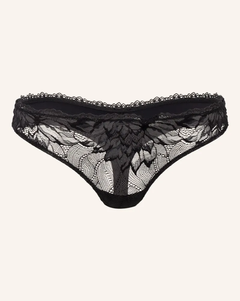 Calvin Klein String SEDUCTIVE COMFORT Schwarz