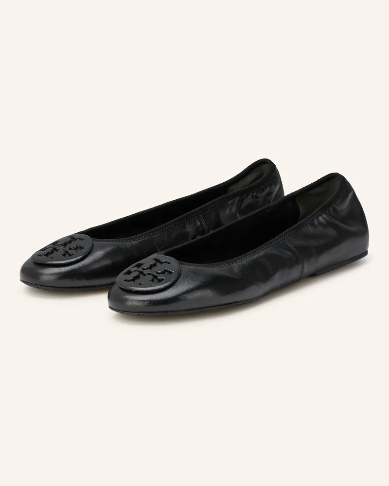 Tory Burch Ballerinas Minnie schwarz Schwarz