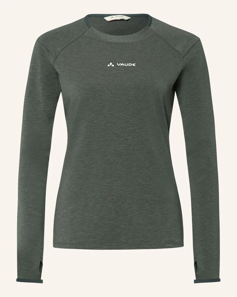 Vaude Funktionsshirt Monviso schwarz Dunkelgrau