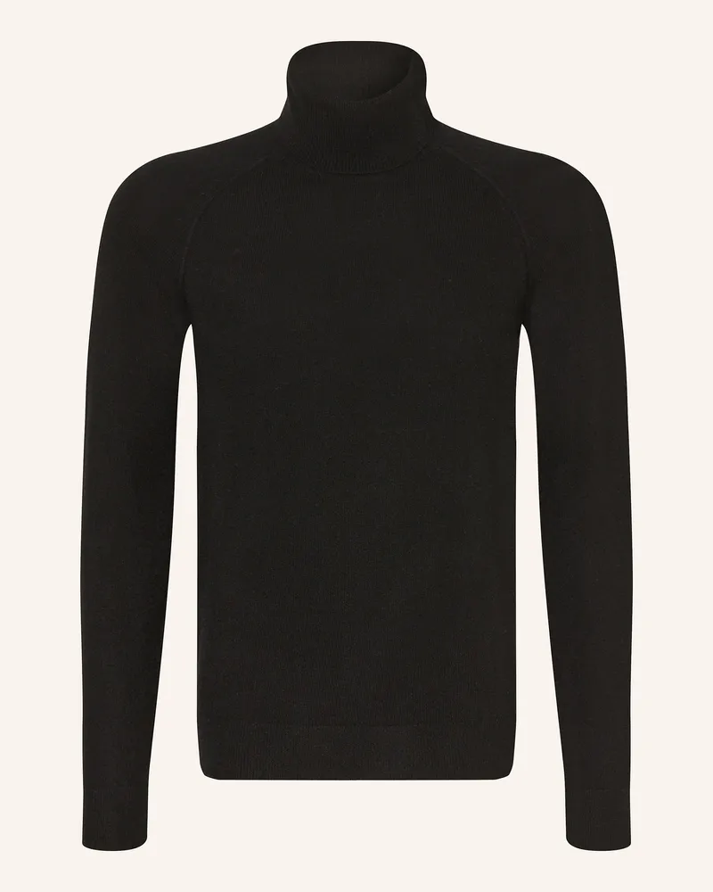 paul Rollkragenpullover aus Cashmere Schwarz