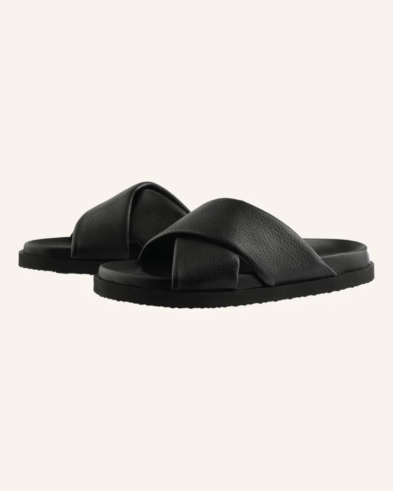 Högl Pantoletten schwarz Schwarz