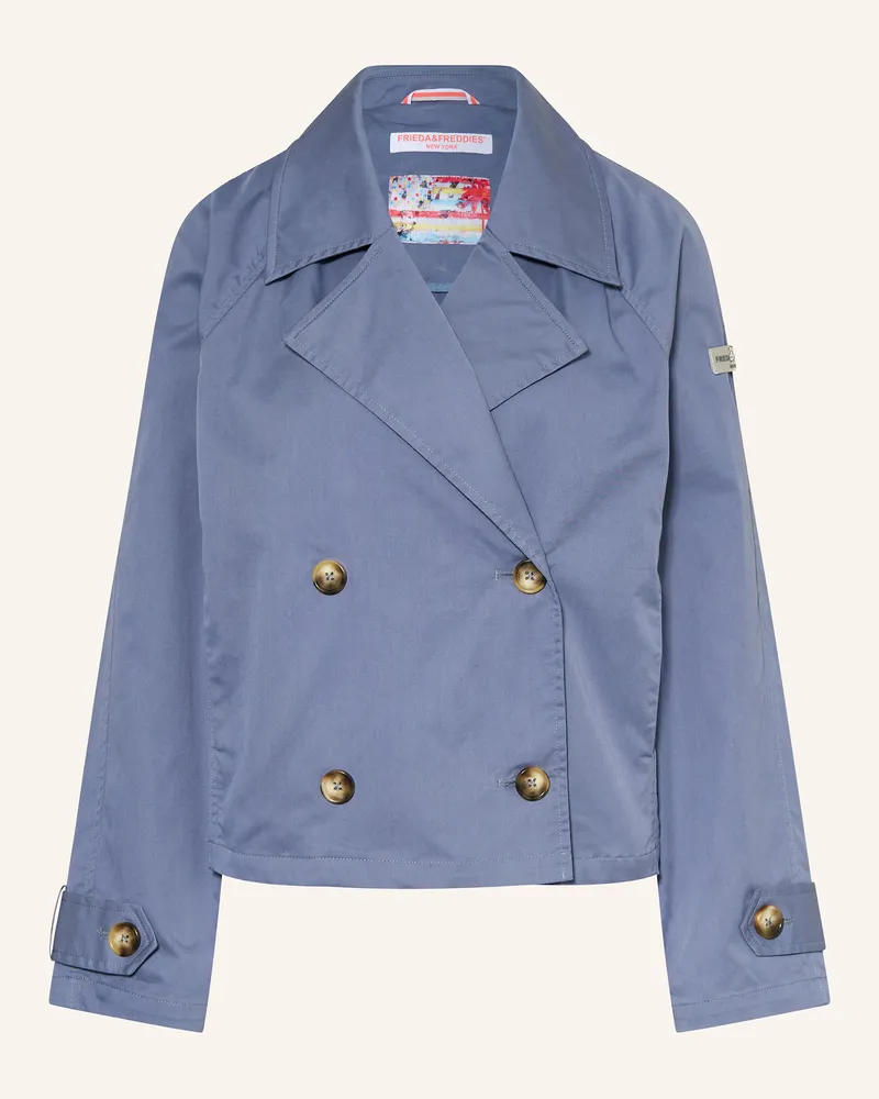 Frieda & Freddies Jacke Nanette blau Blaugrau