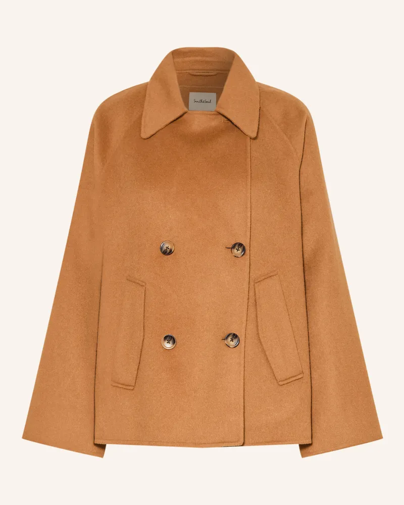 Smith & Soul Cabanjacke braun Cognac