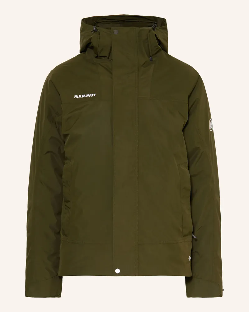 Mammut Daunenjacke Treeline gruen Grün