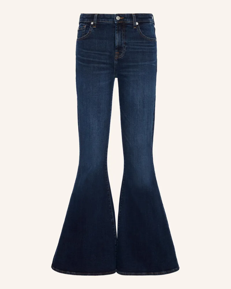 7 for all mankind Jeans THE BELL Flare Fit Blau