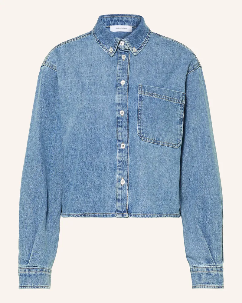 Darling Harbour Jeansbluse blau Mid