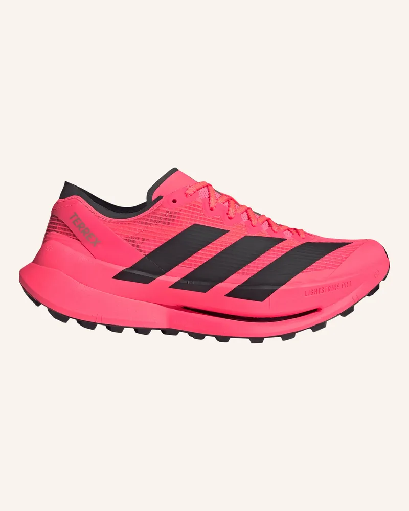 adidas Trailrunning-Schuhe Terrex Agravic Speed Ultra 2 rot Neonrot