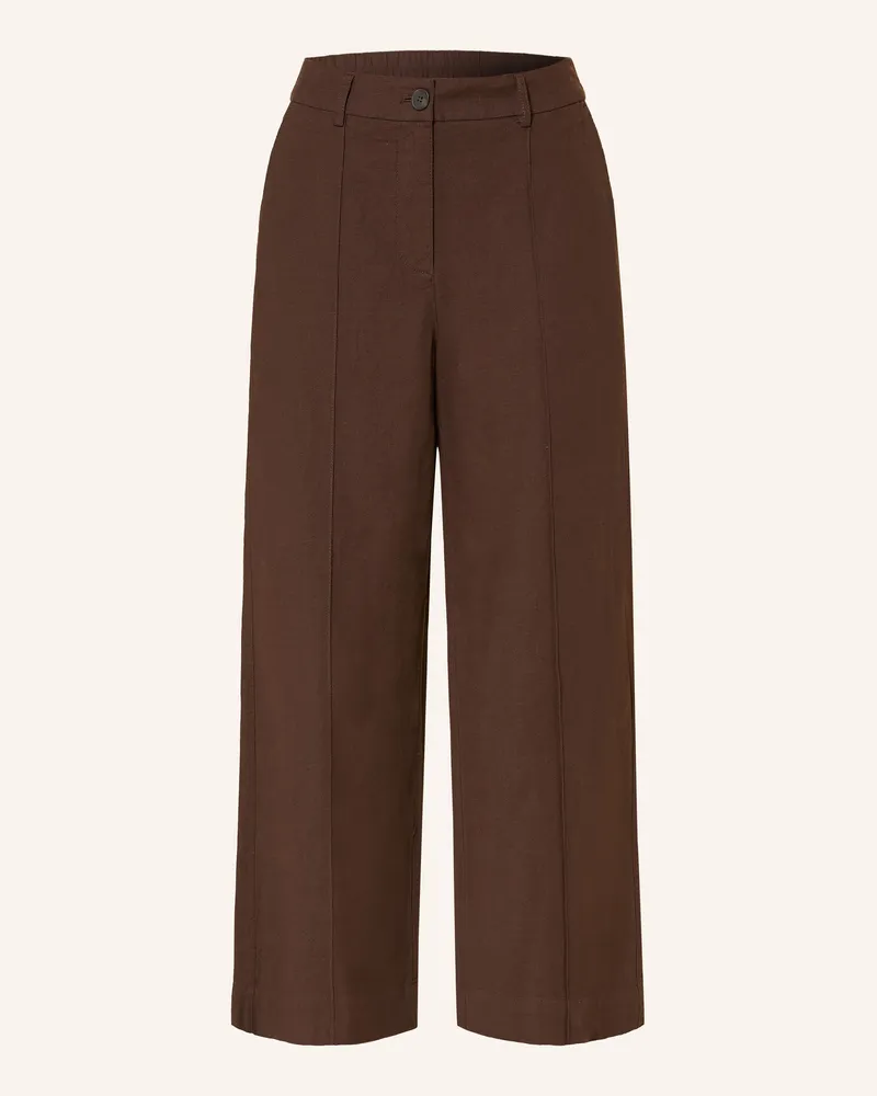 OPUS Culotte MEERI BREATH Dunkelbraun
