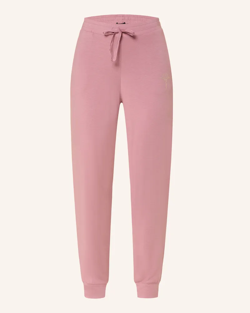 JOOP! Schlafhose Mit Schmucksteinen rosa Altrosa