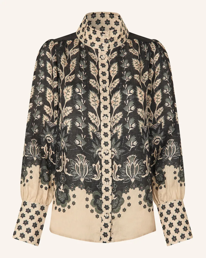Kudibal Leinenbluse Amelie schwarz Schwarz