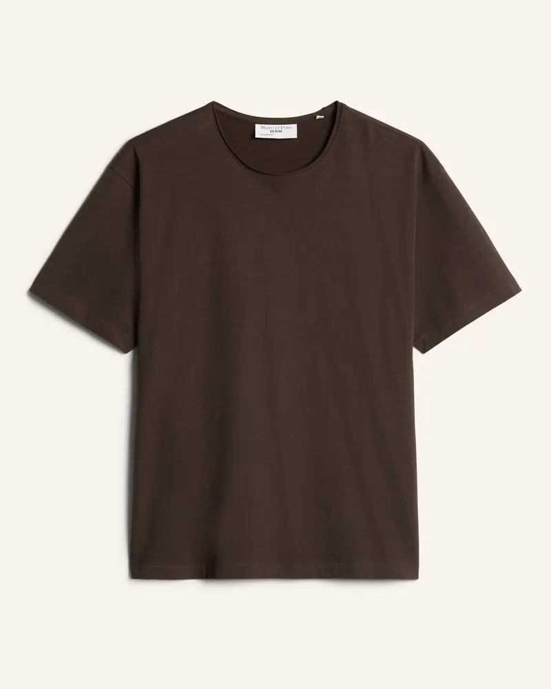 Marc O'Polo T-Shirt braun Dunkelbraun