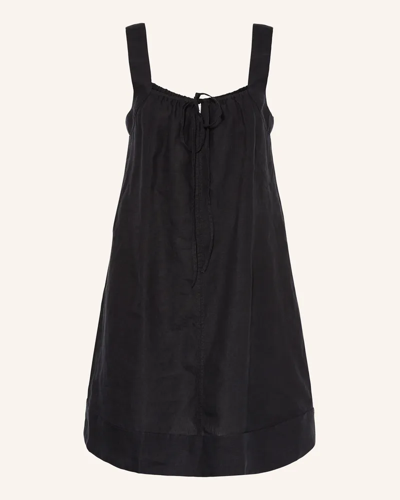 Marc O'Polo Leinenkleid Schwarz