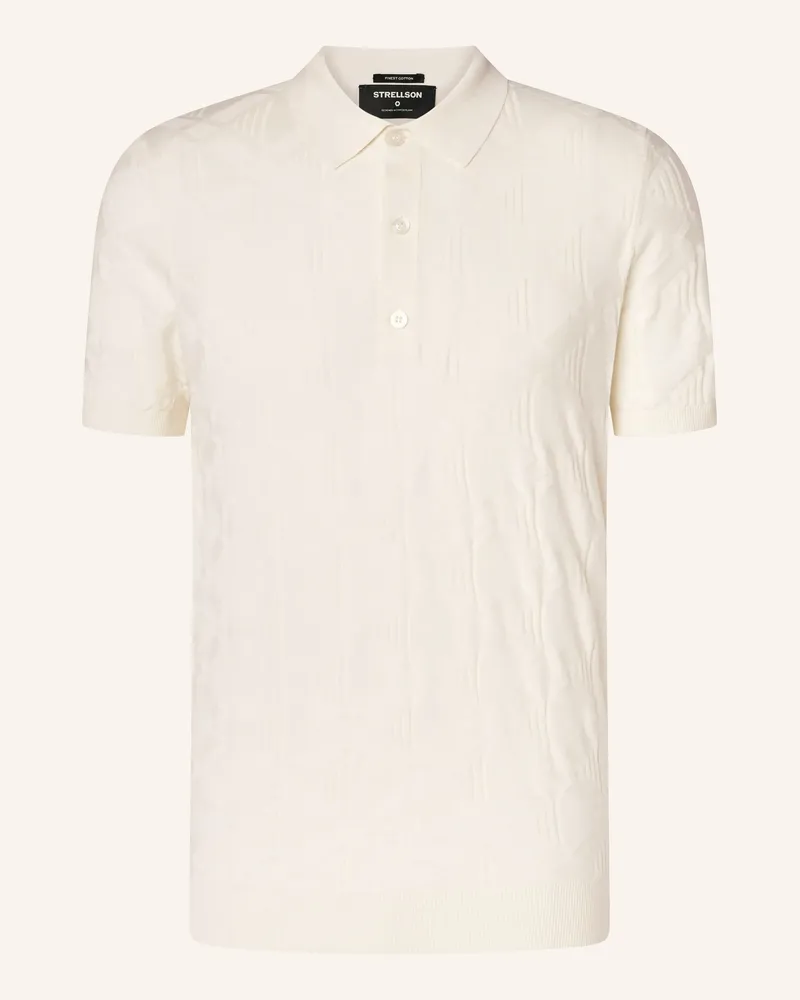 Strellson Strick-Poloshirt VINCENT Ecru