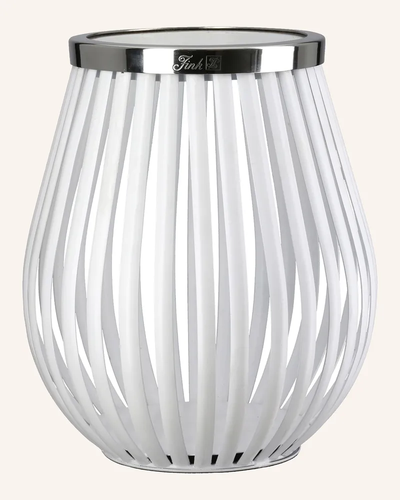 Fink Windlicht ohne Glas TAMINA Silber