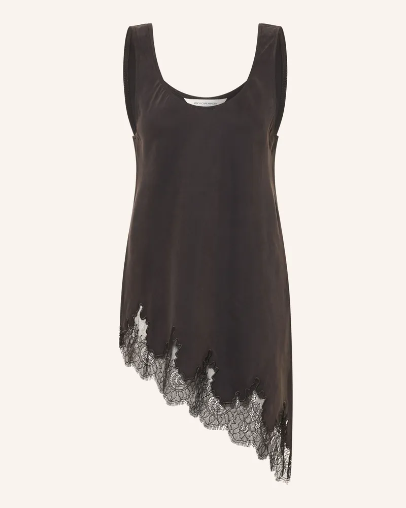 MOSS COPENHAGEN Top Mschvictoria Thea Mit Spitze schwarz Schwarz