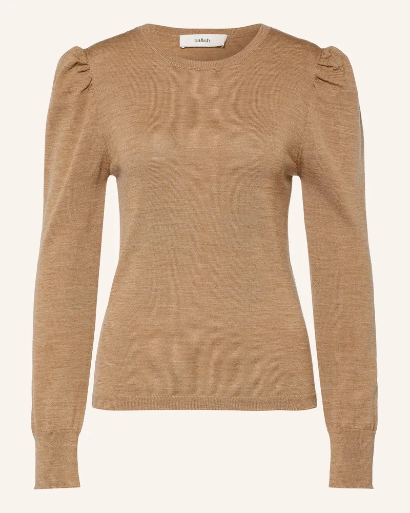 ba&sh Pullover Britanie beige Camel