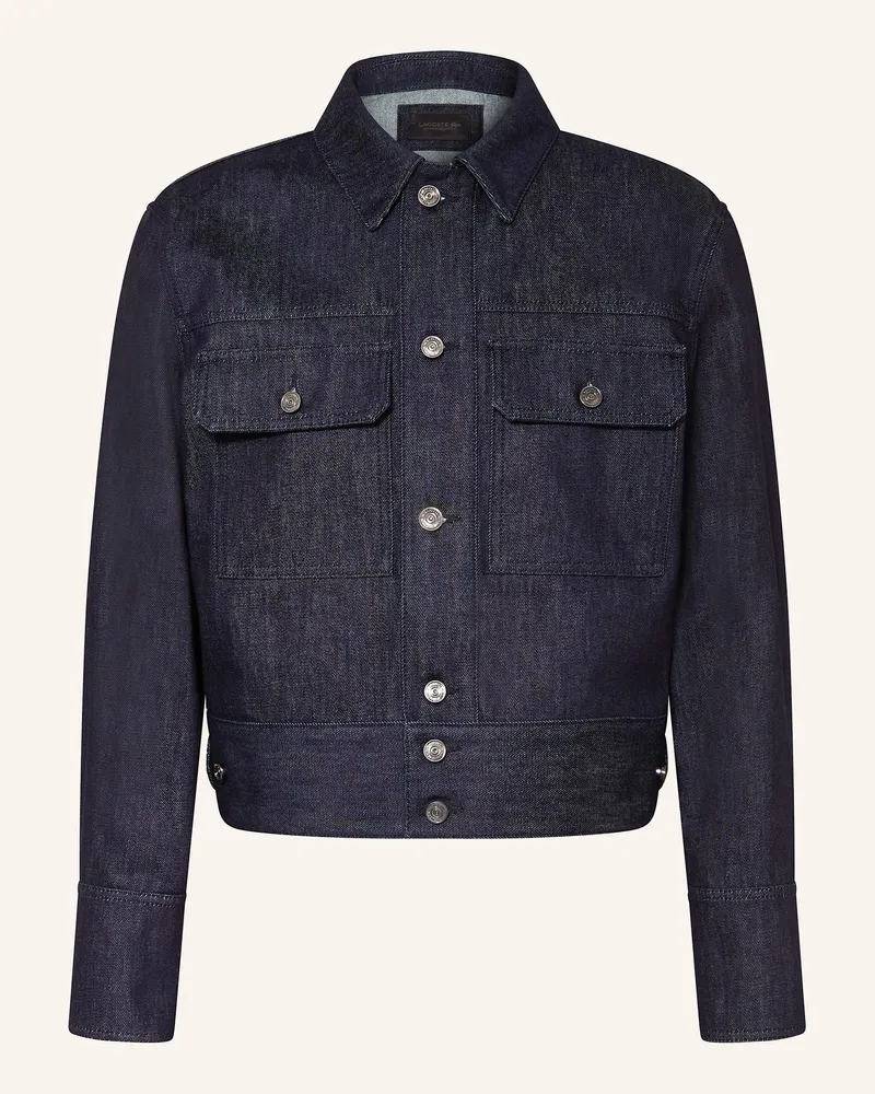 Lacoste Jeansjacke Dunkelblau